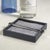 Elevate your table setting with this refined leather napkin holder, designed to keep napkins secure while adding a...