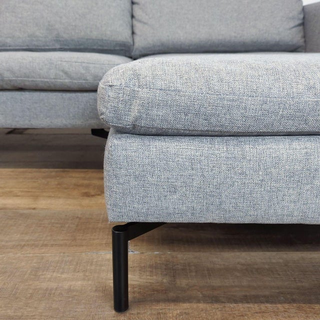 Blu Dot Blu Dot New Standard 3-Piece Upholstered Sectional With Modern Design For Sale - Image 4 of 5