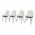 Set of Four Mid Century Modern Eames DKX Black Powder-Coated Wire Chairs, 1954 For Sale - Image 13 of 18