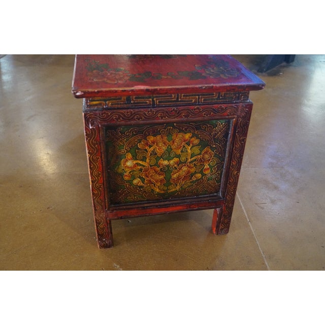 Early 20th Century Tibetan Altar Cabinet For Sale - Image 10 of 12