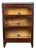 Antique Globe Wernicke Mahogany Three Stack Barrister Bookcase Size D Grade 598 1/2 C. 1930 For Sale