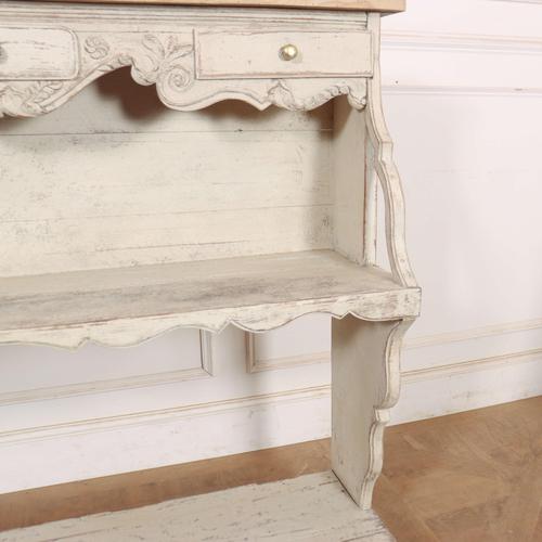 Swiss Carved and Painted Pine Serving Counter For Sale - Image 5 of 13