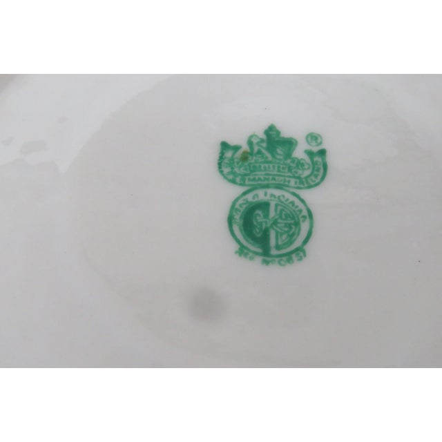 Mid 20th Century Belleek Classic Mid Century Shamrock Tea Ware Cake Plate Irish Porcelain 4690b For Sale - Image 10 of 18