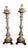 Italian Wooden Church Candlesticks, 1830, Set of 2 For Sale - Image 13 of 13