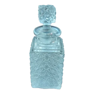 Vintage Eapg Early American Pattern Crystal Cut Glass Decanters