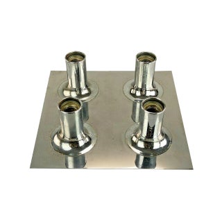 Chrome Wall Lamp, 1970s For Sale