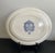 Vintage Wedgwood Queen’s Ware Romantic England Blue/White Ceramic Oval Platter For Sale In Phoenix - Image 6 of 6