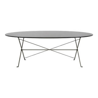 Luigi Caccia Dominioni for Azucena “Cavalletto” Oval Dining Table, Designed 1947 For Sale