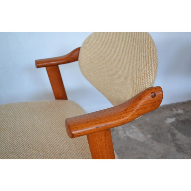 Danish Chairs from Schou Andersen, 1960s, Set of 3 For Sale - Image 6 of 9