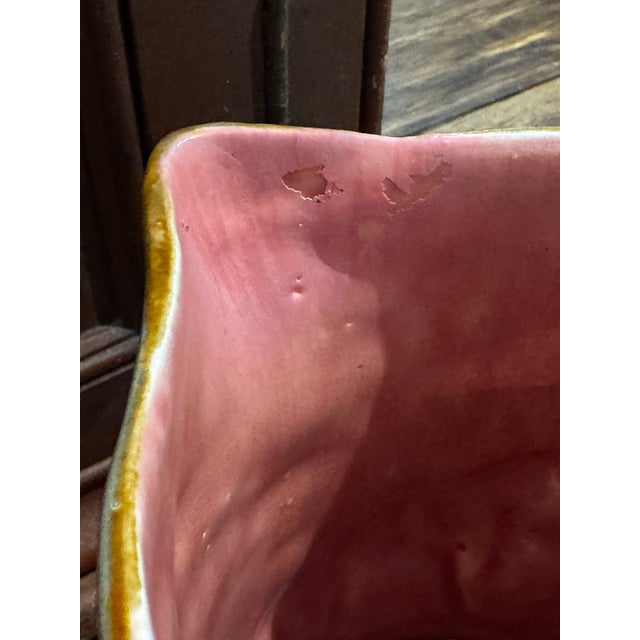 Antique French Majolica Pottery Pitcher For Sale - Image 10 of 10