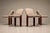 Percival Lafer “Contempo” Dining Chairs, Set of 4 — Hardwood, Chrome & Chenille, Brazil, 1970s - Lot 476B For Sale In New York - Image 6 of 18