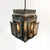 Pendant Lamp in Flame-Cut Steel attributed to Svend Aage Holm Sørensen, Denmark, 1960s For Sale - Image 9 of 14