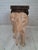 Vintage Hand-Carved Wooden Elephant Plant Stand, 1960s For Sale - Image 6 of 18
