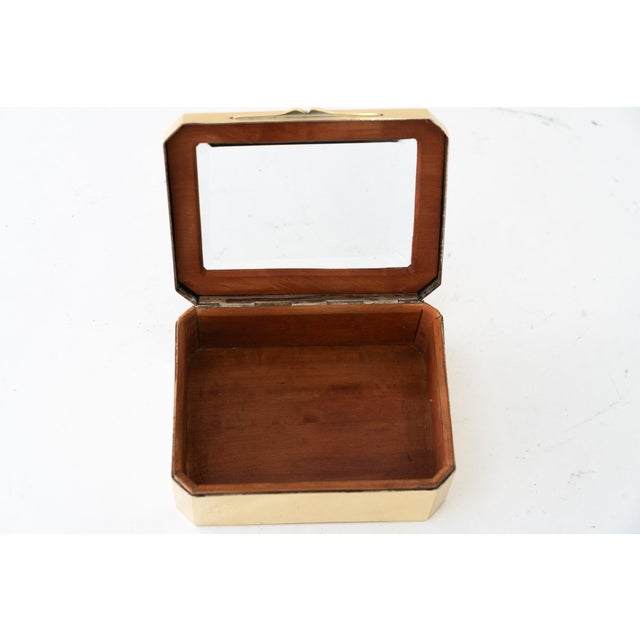 Art Deco Jewelry Box with Cut Glass Vienna, Austria, 1920s For Sale - Image 13 of 14