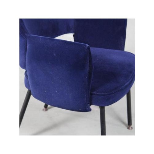 Blue Blue Armchairs, 1950s, Set of 2 For Sale - Image 8 of 14