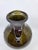 Olive Green Ceramic Pitcher Vase from Saint Clément, France, 1960 For Sale - Image 4 of 11