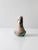 A vintage Garden of the Gods pottery vase, circa 1950s, featuring a sculptural form in rich, earthy green and brown...