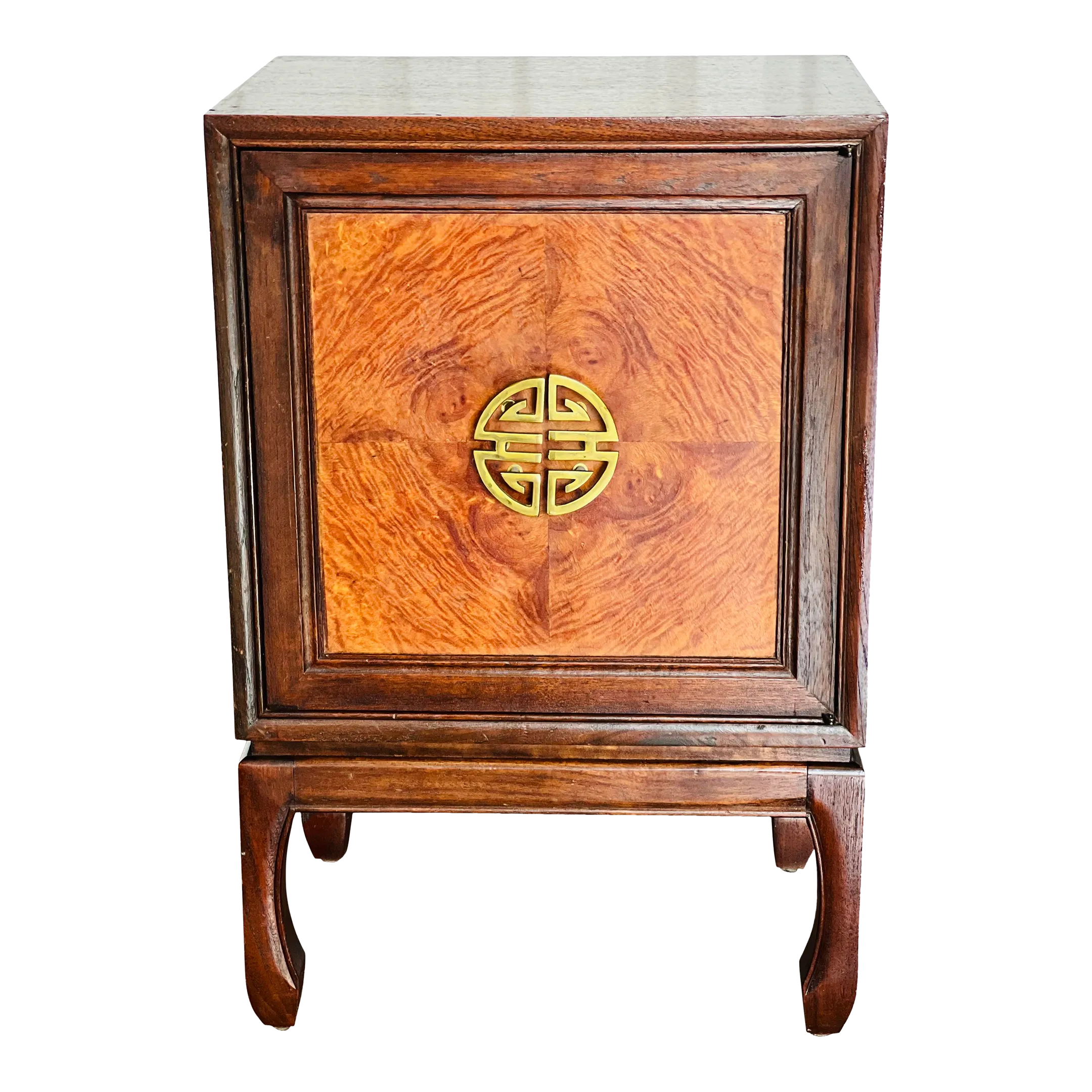 tobacco cabinet Early 20th Century Asian Style Petite Pipe and Tobacco Cabinet