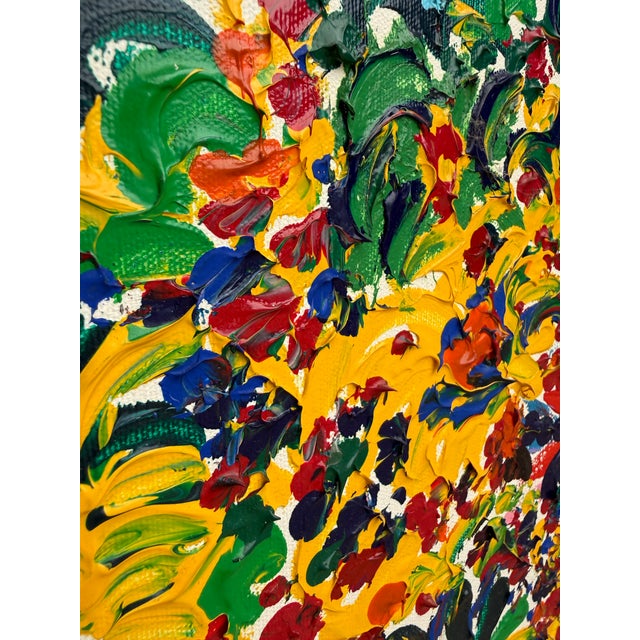 1986 Van Johnson “Van’s Road” Original Acrylic Painting, Arles, France For Sale In Los Angeles - Image 6 of 12