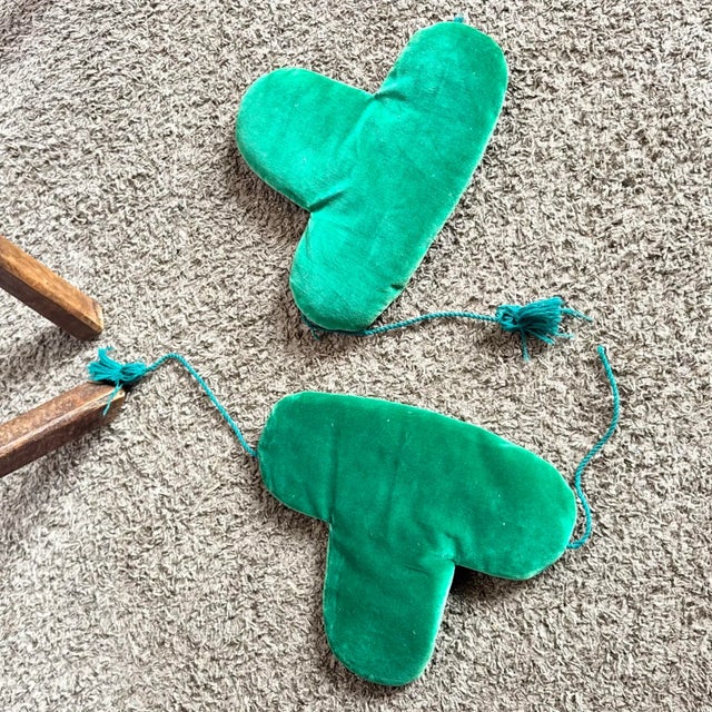 Vintage Handmade Wooden Birthing Chairs – A Pair For Sale - Image 4 of 9