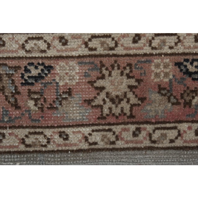 Mid 20th Century Vintage Turkish Long Runner - Floral Stair Carpet 2'7" X 24'7" For Sale In Philadelphia - Image 6 of 13