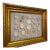Late 19th Century Italian Plaster Intaglios in Carved Gilt Frame Frame. For Sale