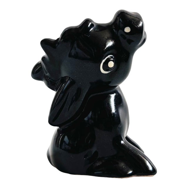 Mid Century Ceramic Donkey Figurine, Japan For Sale