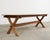 Farmhouse 18th Century Country Swedish Pine Farmhouse Bockboard Dining Table For Sale - Image 3 of 12