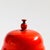 MCM Orange Enameled Desk Bell For Sale - Image 4 of 7