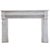 19th Century Louis Philippe Carrara Marble Fireplace Mantel For Sale - Image 6 of 6