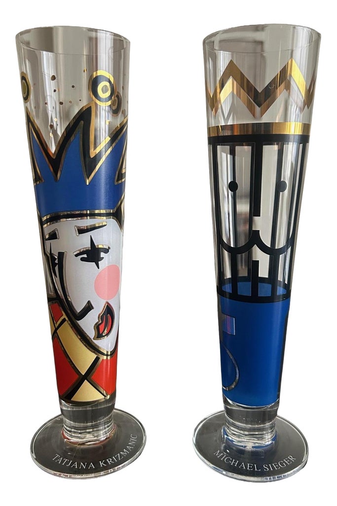 Collector Glasses from Ritzenhoff, 1998, Set of 2
