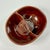 Brutalist 1950s Vintage Brutalist Boho Chic Mar-Crest Oval Brown Stoneware Divided Serving Bowl. For Sale - Image 3 of 7