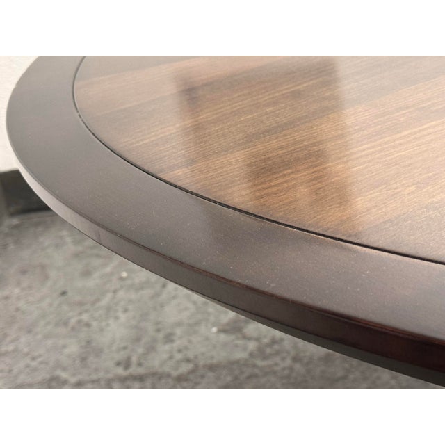Orlando Diaz-Azcuy for McGuire Aria Round Starburst Dining Table For Sale In San Francisco - Image 6 of 12