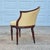 2000 - 2009 2003 Southwood Hickory Nc Sheraton Inlaid Mahogany 5 Leg Barrel Tub Chair Arm Chair For Sale - Image 5 of 16