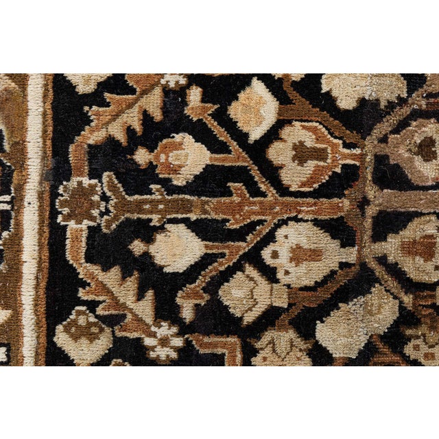 Textile Doris Leslie Blau Antique Agra Indian Beige Runner - c. 1920 (Size Adjusted) For Sale - Image 7 of 9