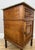 Antique French Oak Bedside Table with Marble Top For Sale - Image 5 of 14