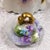 1940s Purple Floral Chocolate Pot With Ornate Gold Handle For Sale In San Francisco - Image 6 of 12
