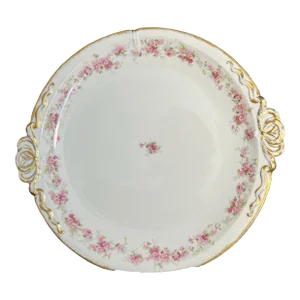 Antique Haviland Limoges Round Chop Plate