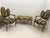 Vintage Medoza Black Gold Versace Velvet Upholstery Chairs - a Pair For Sale - Image 11 of 13