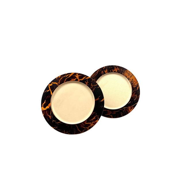 Hollywood Regency Hollywood Regency Set of 2 Lucite Picture Frames, Italy 1970s For Sale - Image 3 of 11