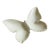 White Ceramic Butterfly Tray For Sale
