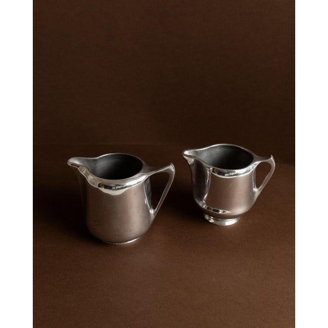 Vintage Art Nouveau Jugs from Newmaid Picquot Ware, England, 1950s, Set of 2 For Sale - Image 5 of 11