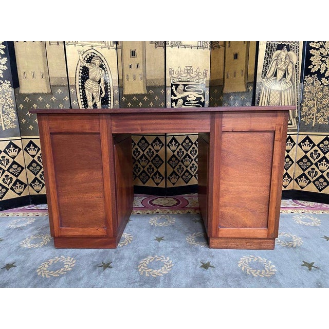 Art Deco Mahogany Desk For Sale - Image 11 of 13