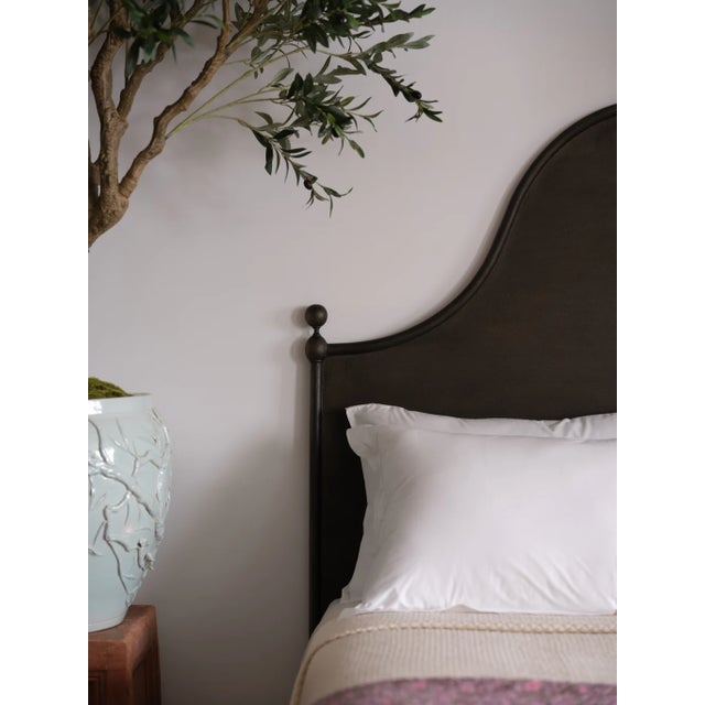 Bronze Bunny Williams Home Isadora Headboard, Queen For Sale - Image 8 of 8