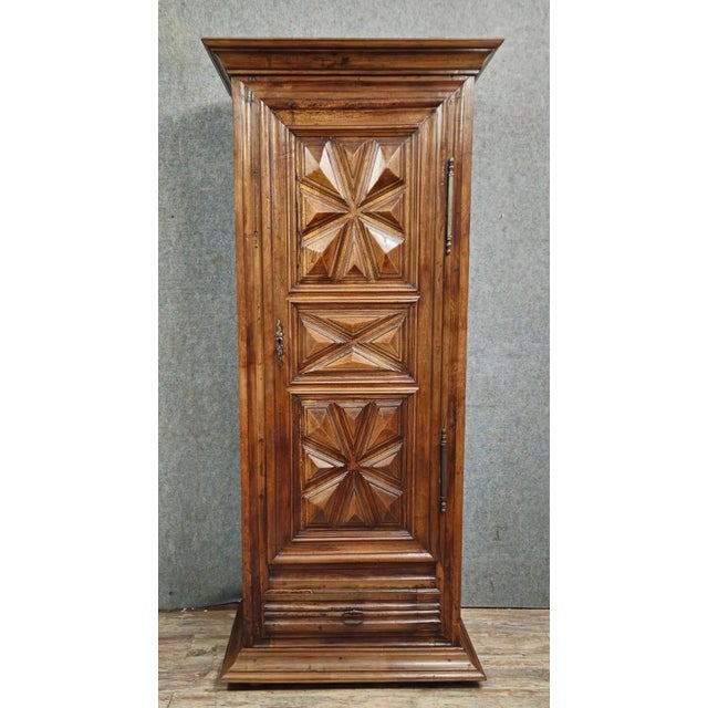 Antique Wooden Wardrobe, 1800s For Sale - Image 10 of 10