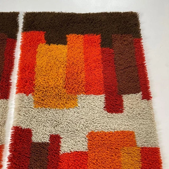 Modernist Dutch High Pile Rugs from Desso, 1970s, Set of 2 For Sale - Image 10 of 18