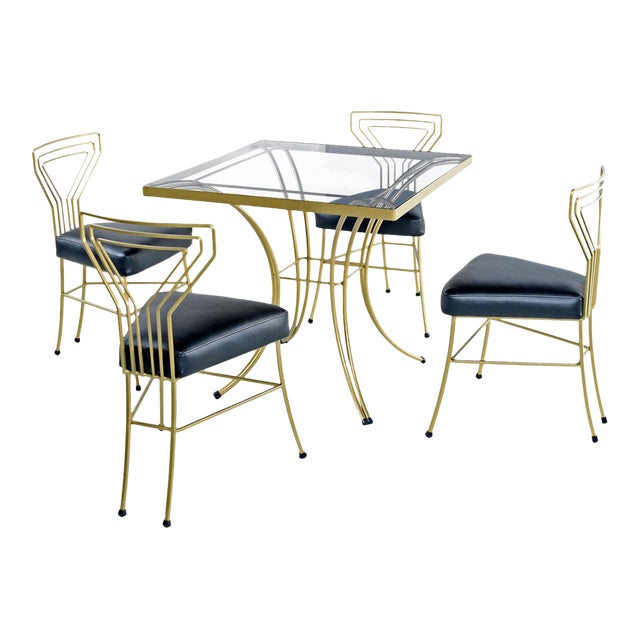 Restored Art Deco Salterini Style MidCentury Modern Era Outdoor Patio