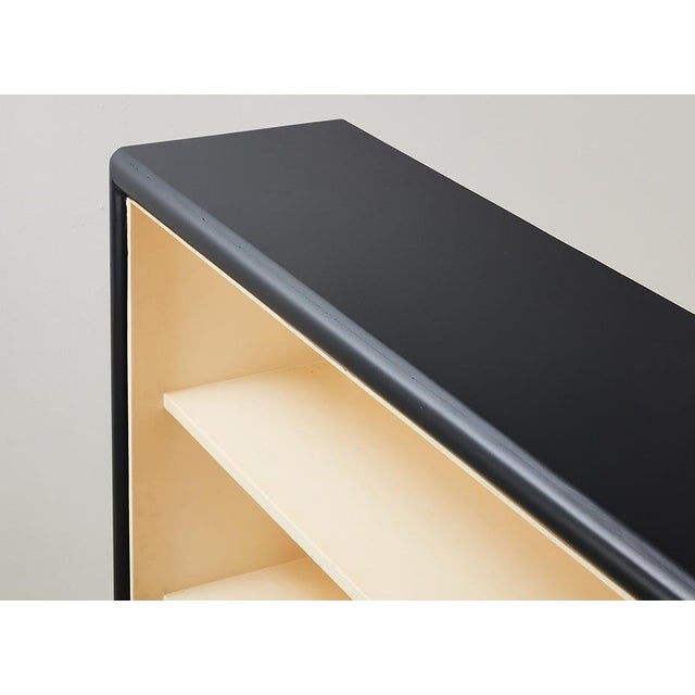 Wood Vintage Cabinet by Willem Penaat for Metz & Co Netherlands, 1920s For Sale - Image 7 of 8