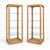 Wood 1970s Organic Modern Pencil Bamboo Crespi Style Etageres Shelves Bookcases - Pair For Sale - Image 7 of 7
