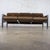 Modern Late 20th Century Modern James David Sling Sofa W/Brown Wide Wale Corduroy Chrome Frame For Sale - Image 3 of 18